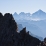 Massif du Mont-Blanc avant de taper les rappels de la Pointe de Chombas