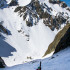 Couloir SW du Ferrouillet, parfait pour une montée efficace au frais