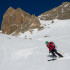 Belle neige de printemps pour un premier janvier