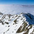 Arête Pouta-Pra au-dessus de la mer de nuage