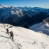 Montée à la Dent du Pra depuis l'Aigleton