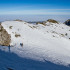 Petit bout d'arête pour rejoindre la Sure