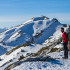 Petit bout d'arête pour rejoindre la Sure