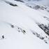 On continue dans la vallon coté Rivier, neige mouillée...