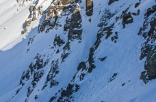 Sortie couloir NW du Jas des Lièvres