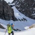 Sortie du couloir d'accès au 'glacier' du Jocelme