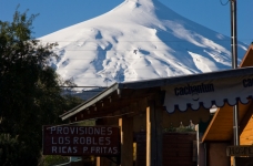 Le Villarica depuis Pucon