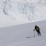 Descente sous le col del viento le bien nommé (le vent nous stoppe à 50m du sommet) 