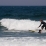 Surf à Hampton Beach, Damien s'en tire pas mal...