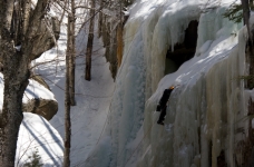 Champney Falls en montant au Mt Chocorua