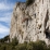 A la Sainte Victoire, secteur les Dessous de la Vierge - à gauche La Babouche, 6a et Le Désert de Gobi, 6b à doite