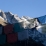 Drapeaux tibétains au refuge de la Lavey