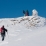 Arrivée à la Pointe du Dard, 3206 m