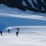 Magnifique lumière sur le glacier