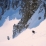 On bascule dans les Hautes Alpes depuis l'Isère par le Couloir NE du col de Coste Rouge (cot. ski 4.2 ; 3pts pour Elie)