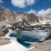 Lac des neuf couleurs et Aiguille de Chambeyron