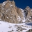 Aiguille d'Argentière avec son couloir en Y (Guillaume marque 3pts)