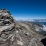 Le kairn sommital ... Au fond le Mont Blanc et la Grande Casse