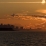 Coucher de soleil sur la baie de Boston