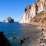 Accès par la plage au Scogliera di Porto Flavia