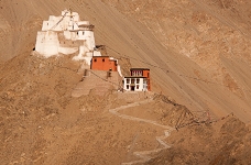 Le Gonkang gompa (monastère) surplombe Leh