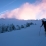 Feu sur la crête de Chamechaude