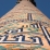 Mosaïques sur une tour du Registan