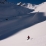 Devant le col du Merlet, tracé également