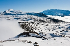 Plateau du Gd Galbert encore bien enneigé