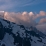 Derniers rayons pour le Mont Blanc