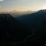 Dernières lueurs depuis le Furka Pass