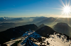 Chamechaude sunset