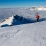 Neige dure en haut, ca a bien soufflé