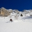 Très belle neige sous le col Vert