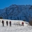 Départ tranquilou le long des pistes de fond