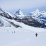 Descente après un sommet (Punta Gnifetti) dans des conditions difficiles à cause du vent