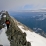 Ca se gatte au sommet, stop ici on laisse l'arête derrière Nat menant au Grand Bec pour la prochaine fois