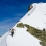 Passage par l'arête pour rejoindre la dent du Pra 