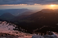 Chamechaude sunset