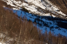 Montée par le col de la Buffe