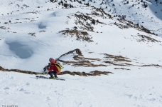 Sortie du mercredi au Jas des lièvres en conditions très printanières pour Nat