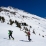 On repeaute pour la montagne d'Arvillard et finalement une judicieuse option qui nous ramène à la Florence après avoir skié les anciennes pistes.