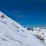 Bonne neige froide sur la pyramide sommitale