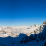 La vanoise depuis le col avec la Parrachée bien sèche à droite